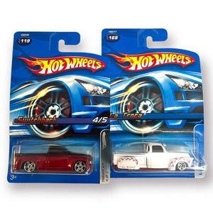 Hot Wheels La Troca 2005 #169 and switchback #119 trucks NOC